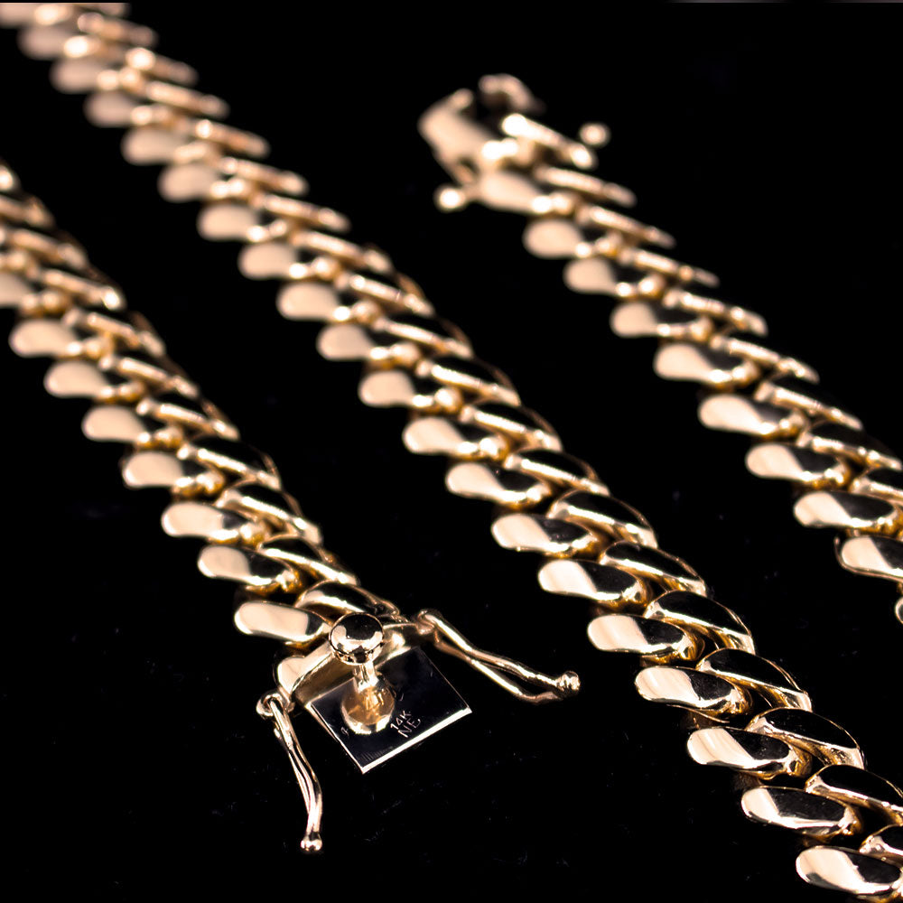 14KY Miami Cuban link