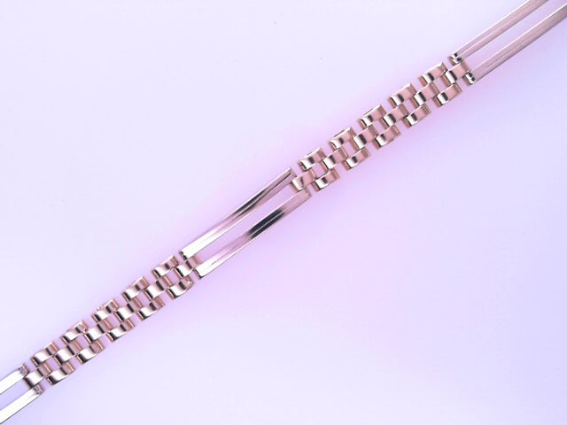 14 KARAT BRACELET LENGTH 7.5 WEIGHT: 12.4G : 4.7MM