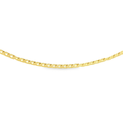 14K Cuban Italian Curb Chain