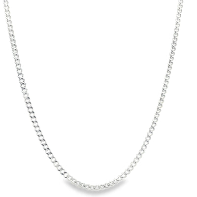 STERLING SILVER CUBAN MIAMI CHAIN