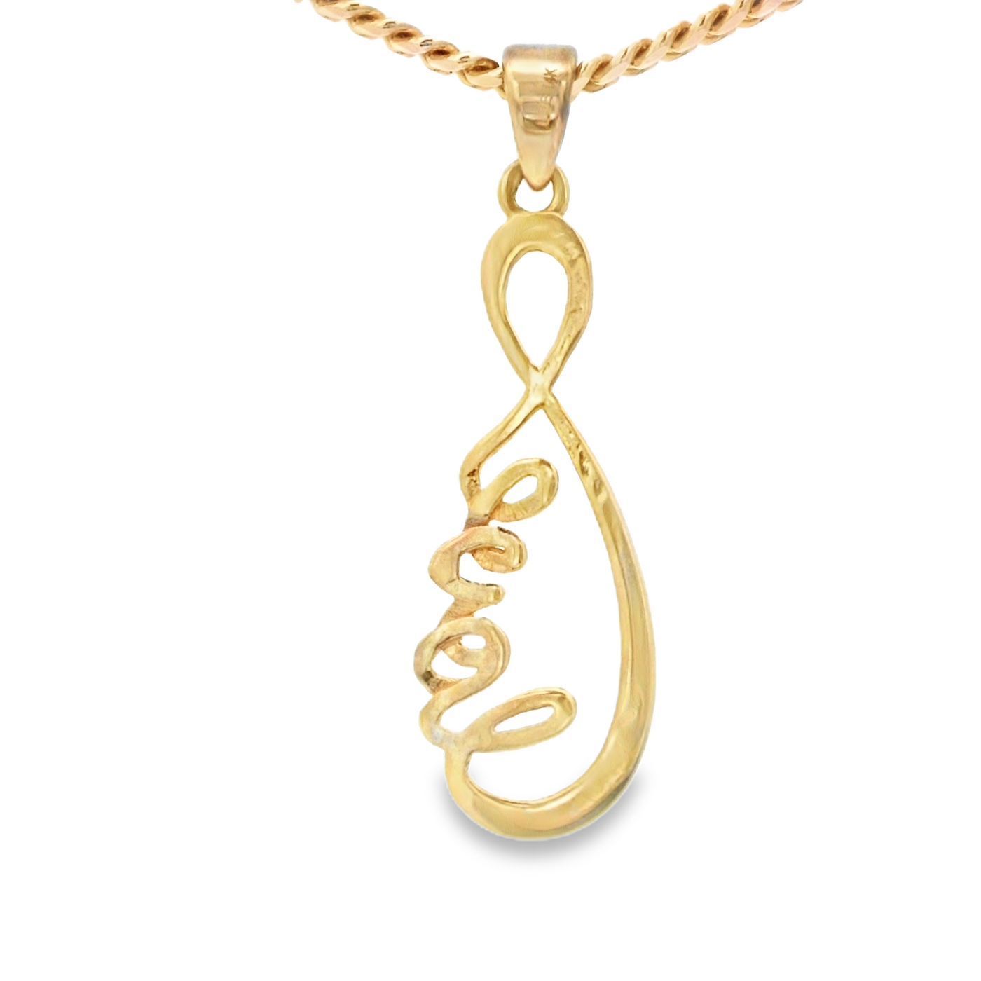PENDANT 14KP 2.2G INFINITI LOVE INFINITI