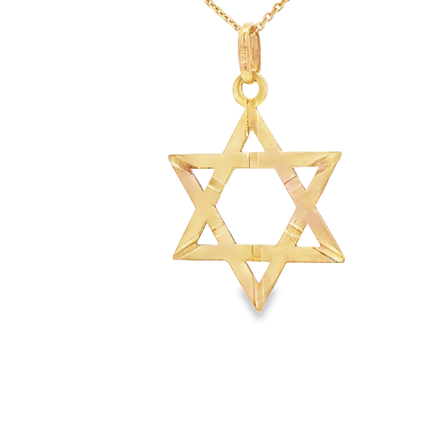 10 KARAT CHARM LENGTH 22 WEIGHT: 2.4G : JEWISH STA