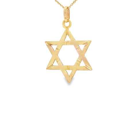 10 KARAT CHARM LENGTH 22 WEIGHT: 2.4G : JEWISH STA