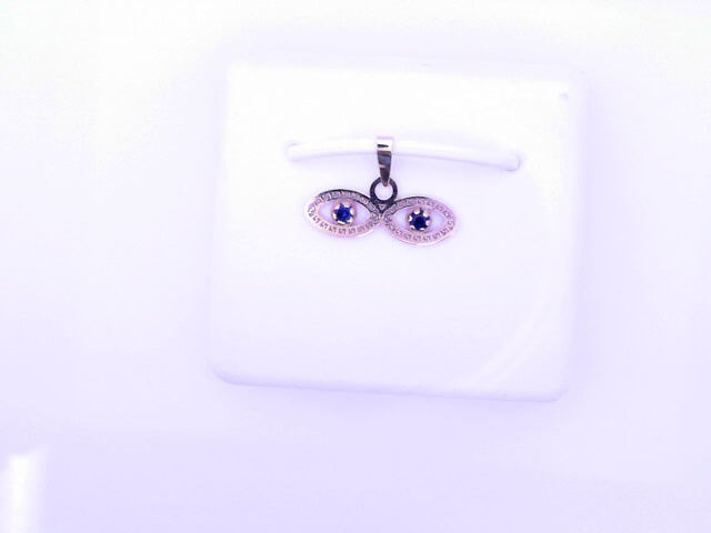 PENDANT 14K 0.3G CZ EYES SANTA LUCIA COLOR