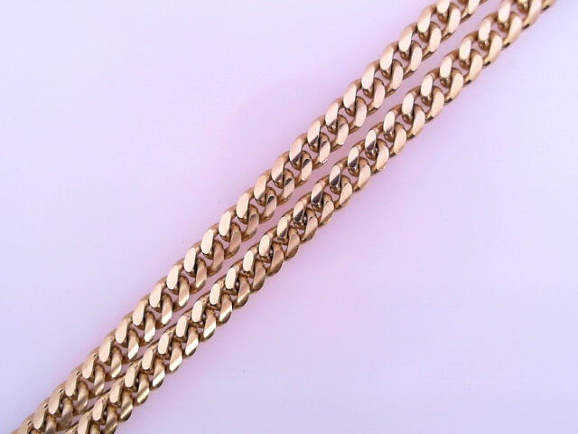 CHAIN 14 KARAT LENGTH: 18''  CUBAN MIAMI 
WEIGHT: