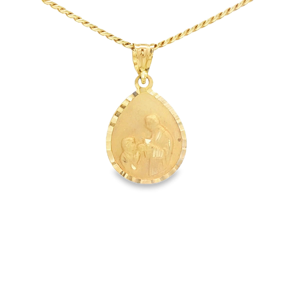 14K PENDENT  FIRST COMMUNION MEDAL