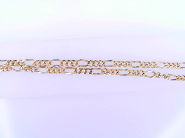 CHAIN 14KC 10.7G FIGARO 20'' 3.2MM FIGARO