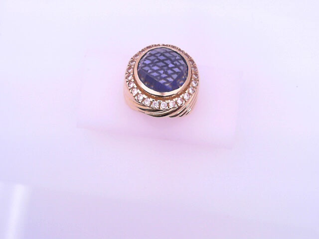 RING14 KARAT SIZE #8 WEIGHT: 10.3G DOME FASHION RI