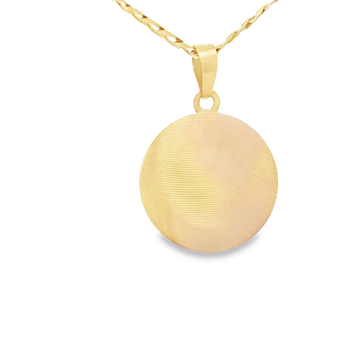 14 KARAT CHARM WEIGHT: 2.5 : GUADALUPE ROUND DC ST