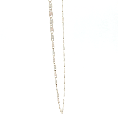 14 KARAT CHAIN HEART STARBURST TRI COLOR