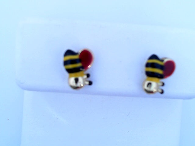 14KE 0.9G BEE BUMBLE BEE ENAMEL