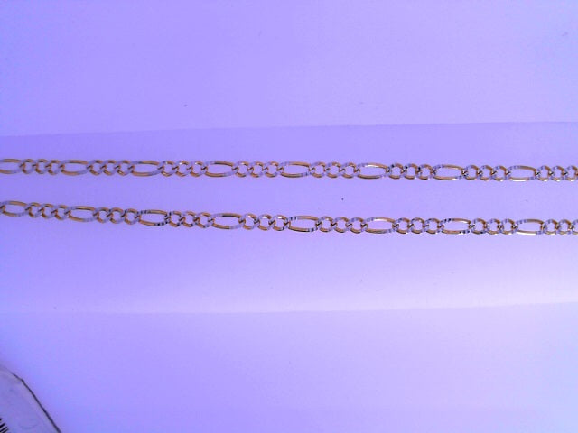 CHAIN 14KC Figaro DC 3.8g 22'' 2.1mm