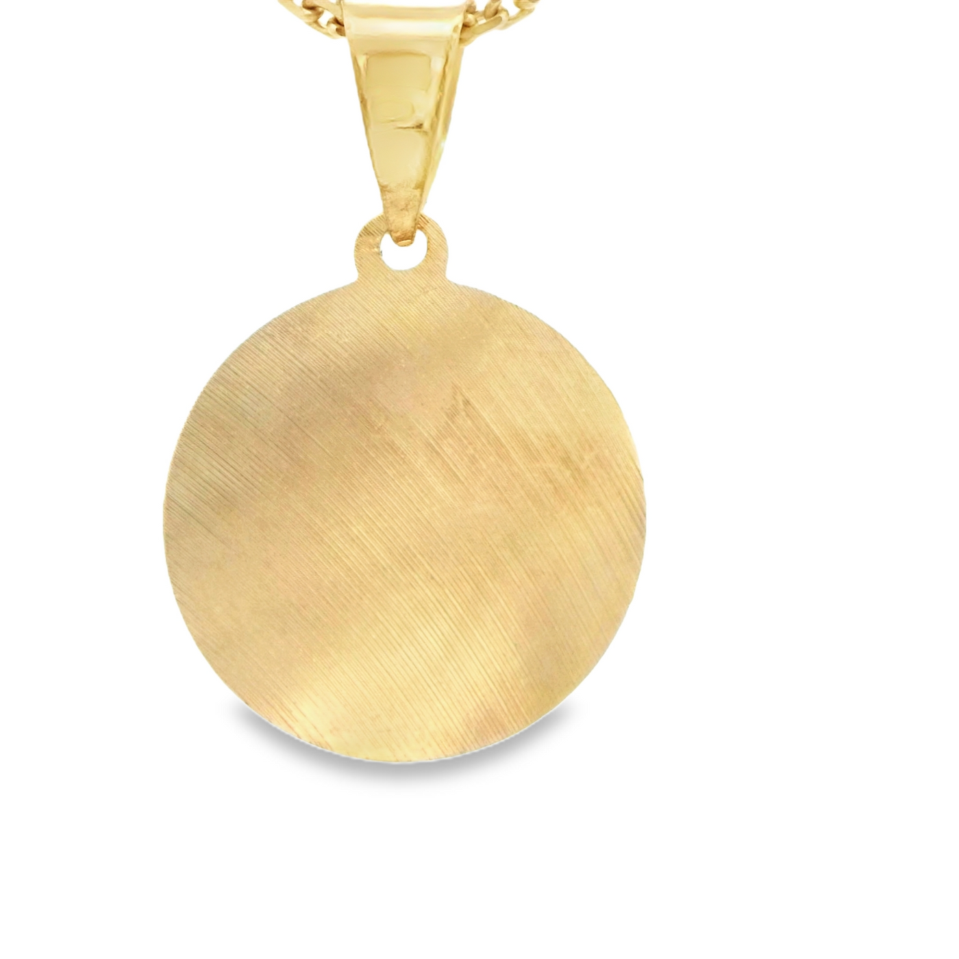 14KP Guadalupe Medal TriGold Dc