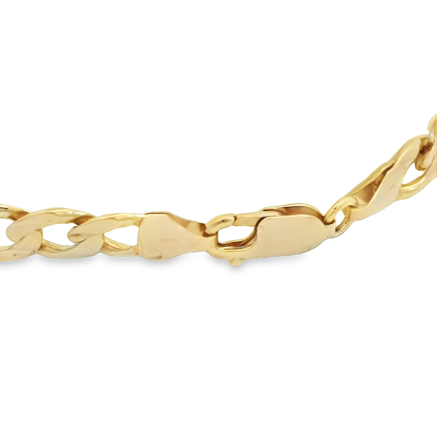 14K Figaro Bracelet