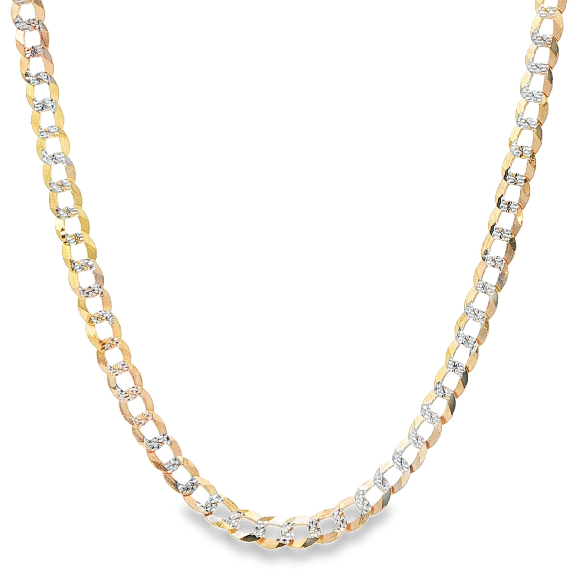 14 KARAT CUBAN MIAMI CHAIN DC PAVE