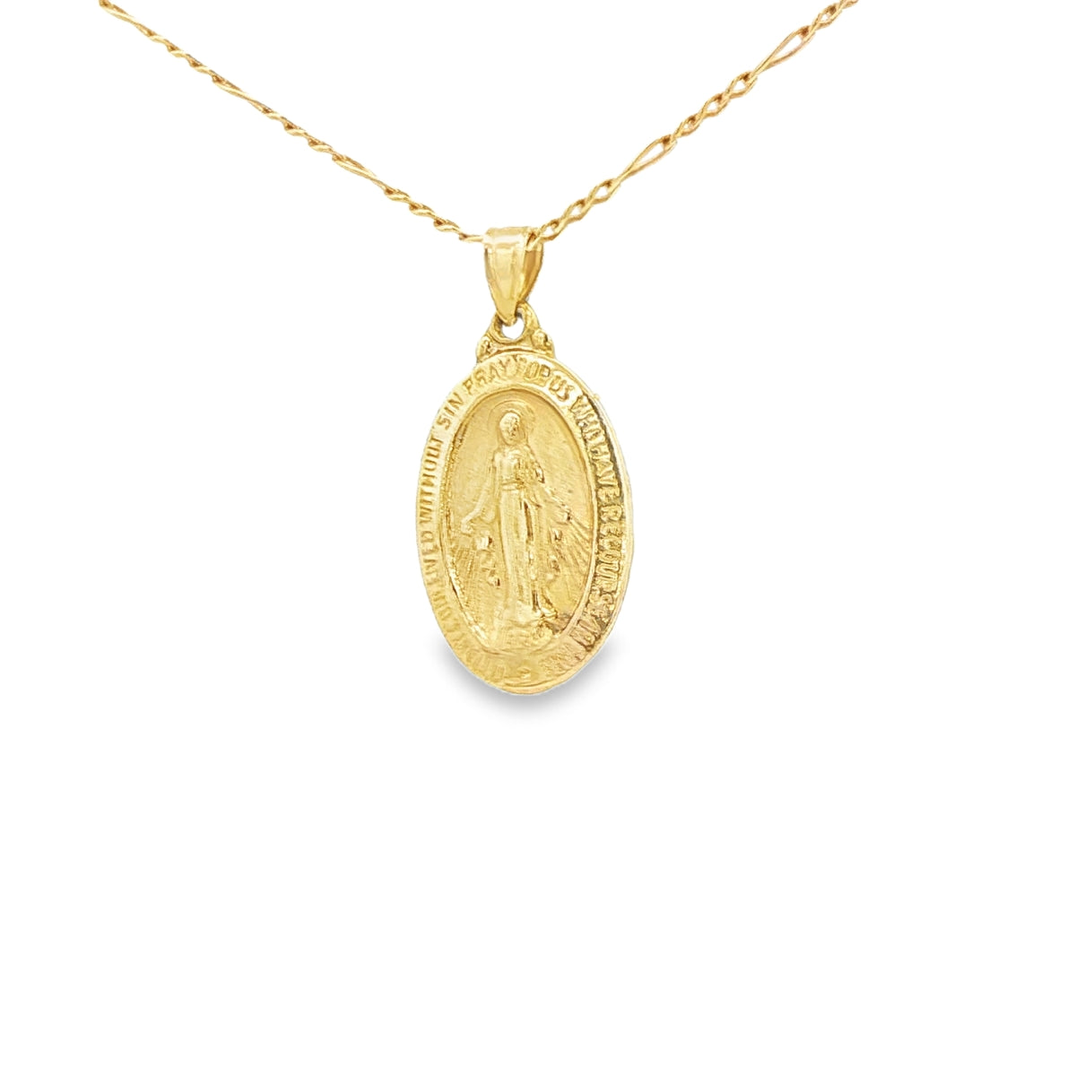PENDANT 14K 3.0G PENDANTS MILAGROSA OVAL