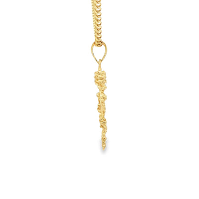 PENDANT 14K Dragon 3.0g 3D