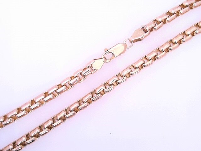 10 KARAT ROLO CHAIN LENGTH: 24 WEIGHT: 48.4G : 4.7