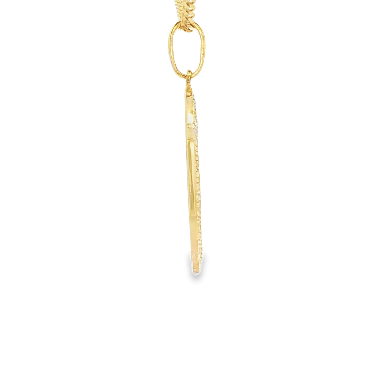 14 KARAT CHARM LENGTH 18 WEIGHT: 5.9G : VIRGEN MAR