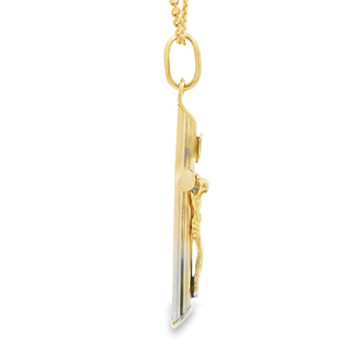 10 KARAT CHARM CRUCIFIX CROSS