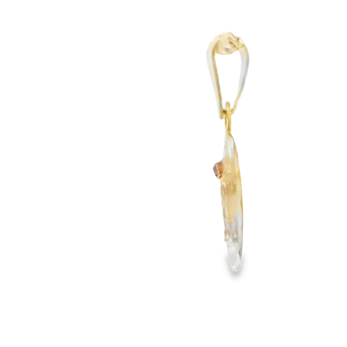 PENDANT 14K ALTA GRACIA CZ RED