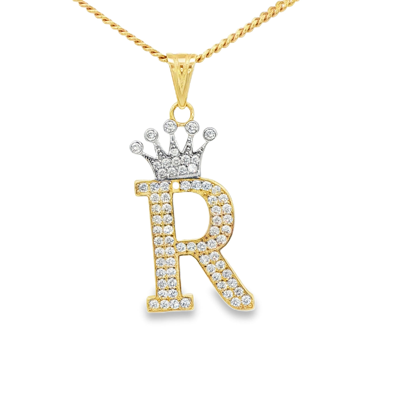 14KP R LETTER CZ CROWN R LETTER