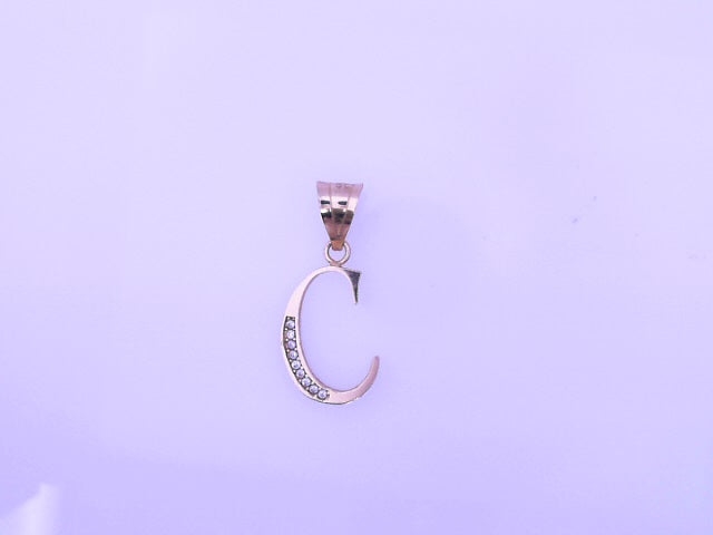 PENDANT 14 KARAT WEIGHT: 1.1G
SIZE/ OTHER: CZ LET