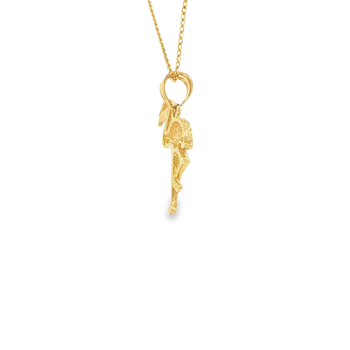 PENDANT 14K FLAMINGO