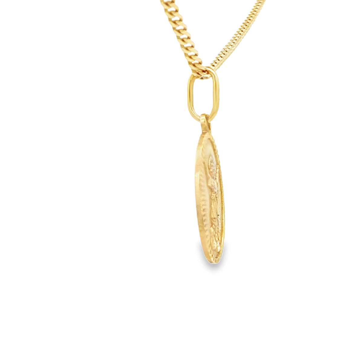 PENDANT 18K 2.7G DIVINO NINO OVAL
