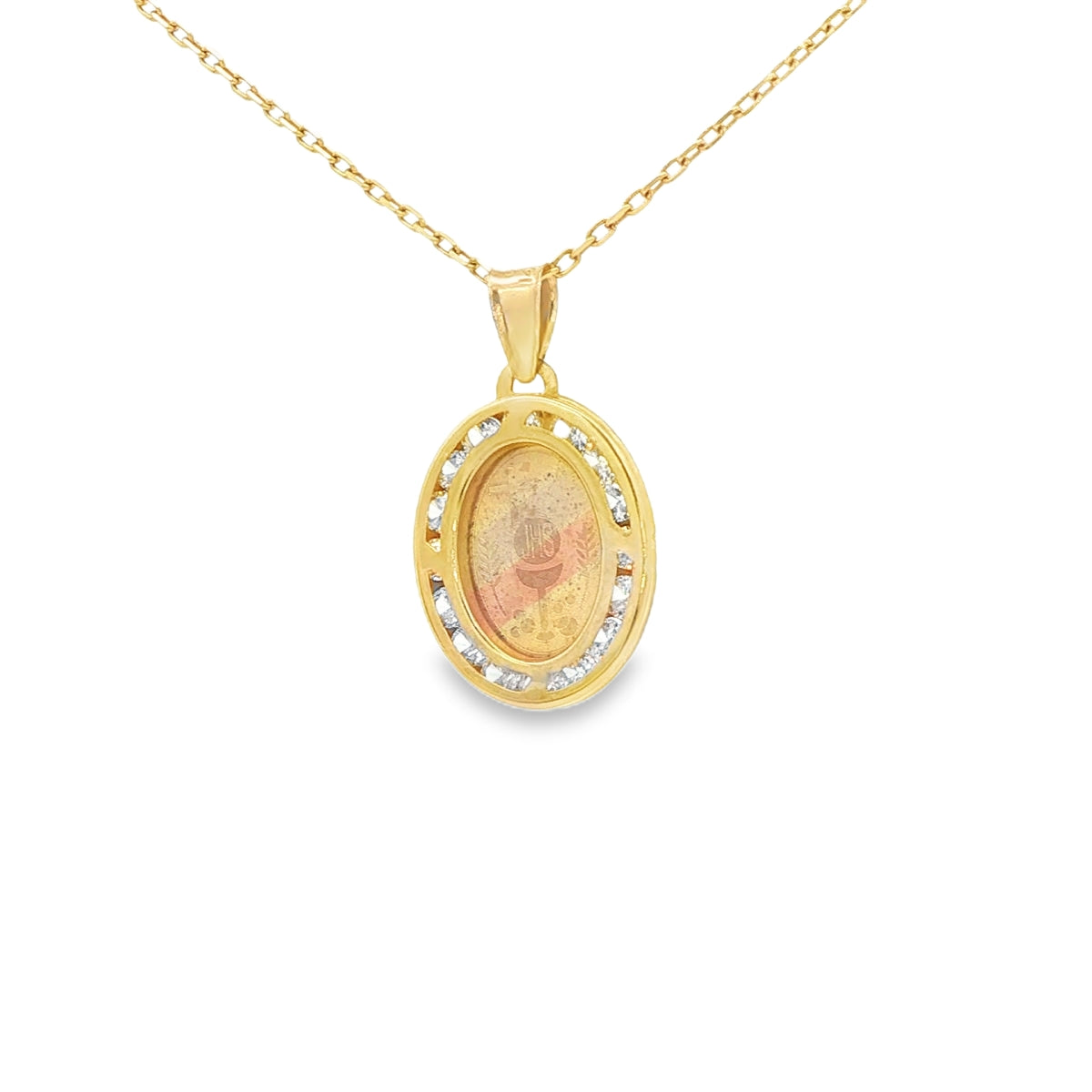 14K  PENDENT  FIRST COMMUNION MEDAL