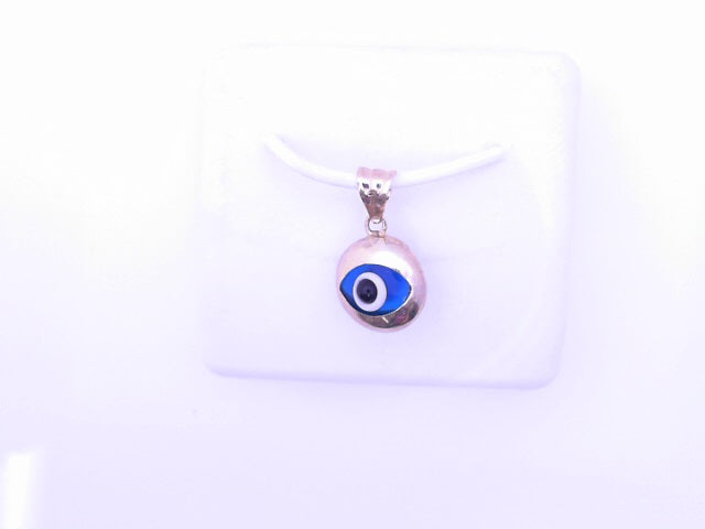 PENDANT 14K 0.9G PENDANT EVIL EYE POLISHED OJO SAN