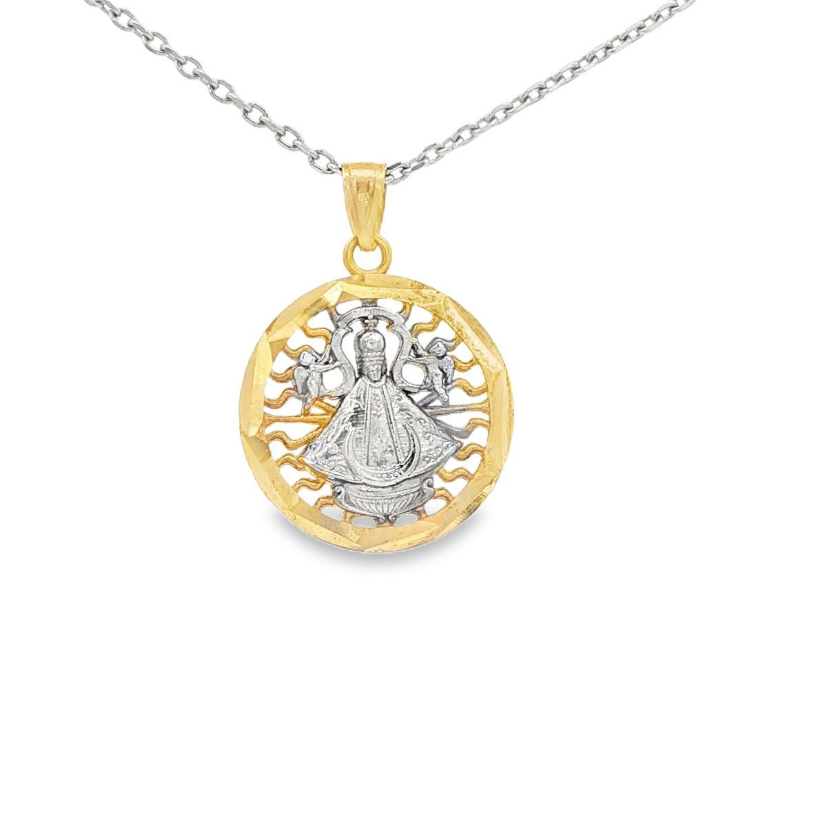 PENDANT 14K Y/W CaridadCrobre