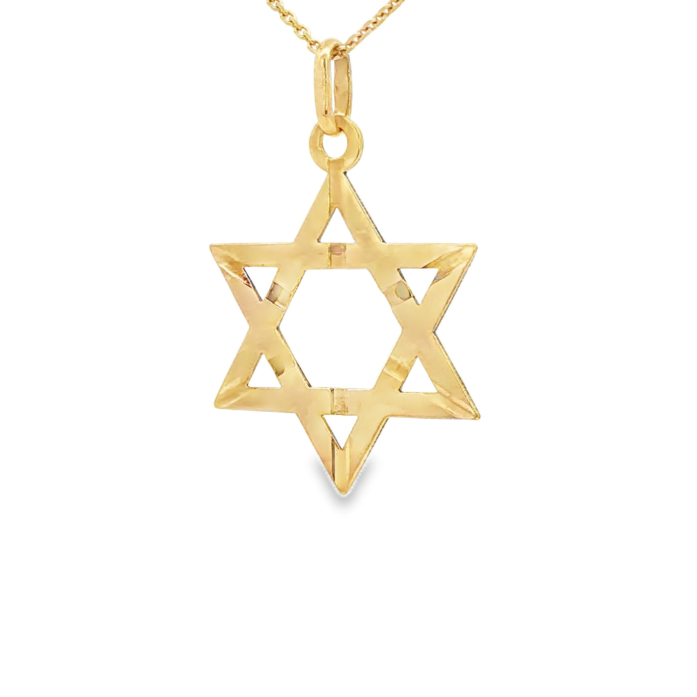 10 KARAT CHARM LENGTH 22 WEIGHT: 2.4G : JEWISH STA