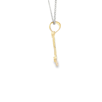 PENDANT 14K LAST DINNER LAST DINNER 2TONE
