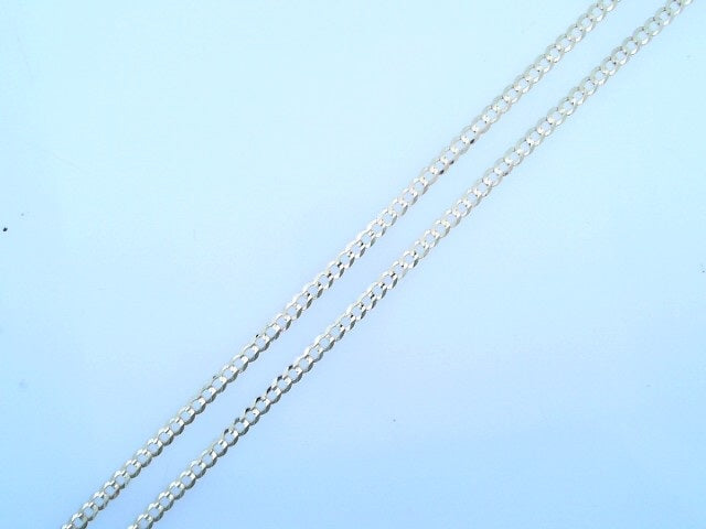 14 KARAT CUBAN ITALIAN CURB CHAIN LENGTH: 20 WEIGH