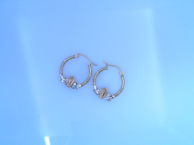 EARRING14KE 1.9G GUADLUPE 3TONE