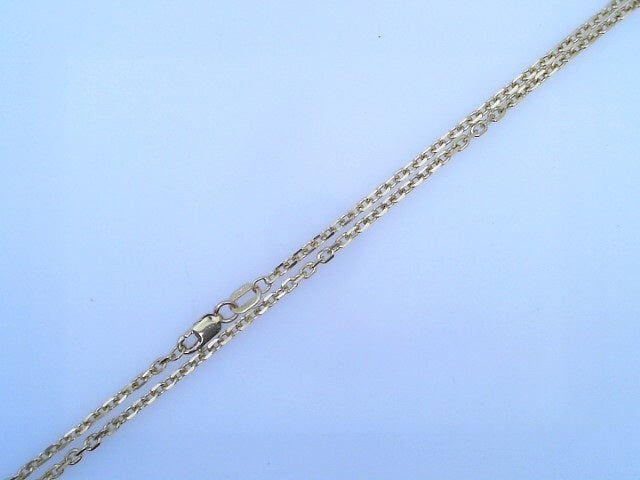 14 KARAT CABLE LINK CHAIN LENGTH: 20 WEIGHT: 5.8G