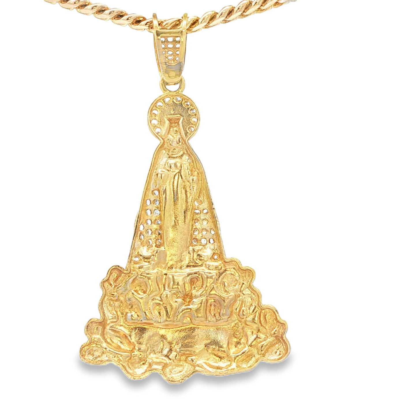 14KP 7.7G VIRGEN CZ CARIDAD
