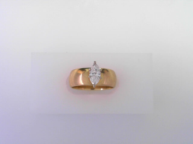 RING 14K #5.5 ENGAGEMENT SOLITARY DIAMOND MARQUISE