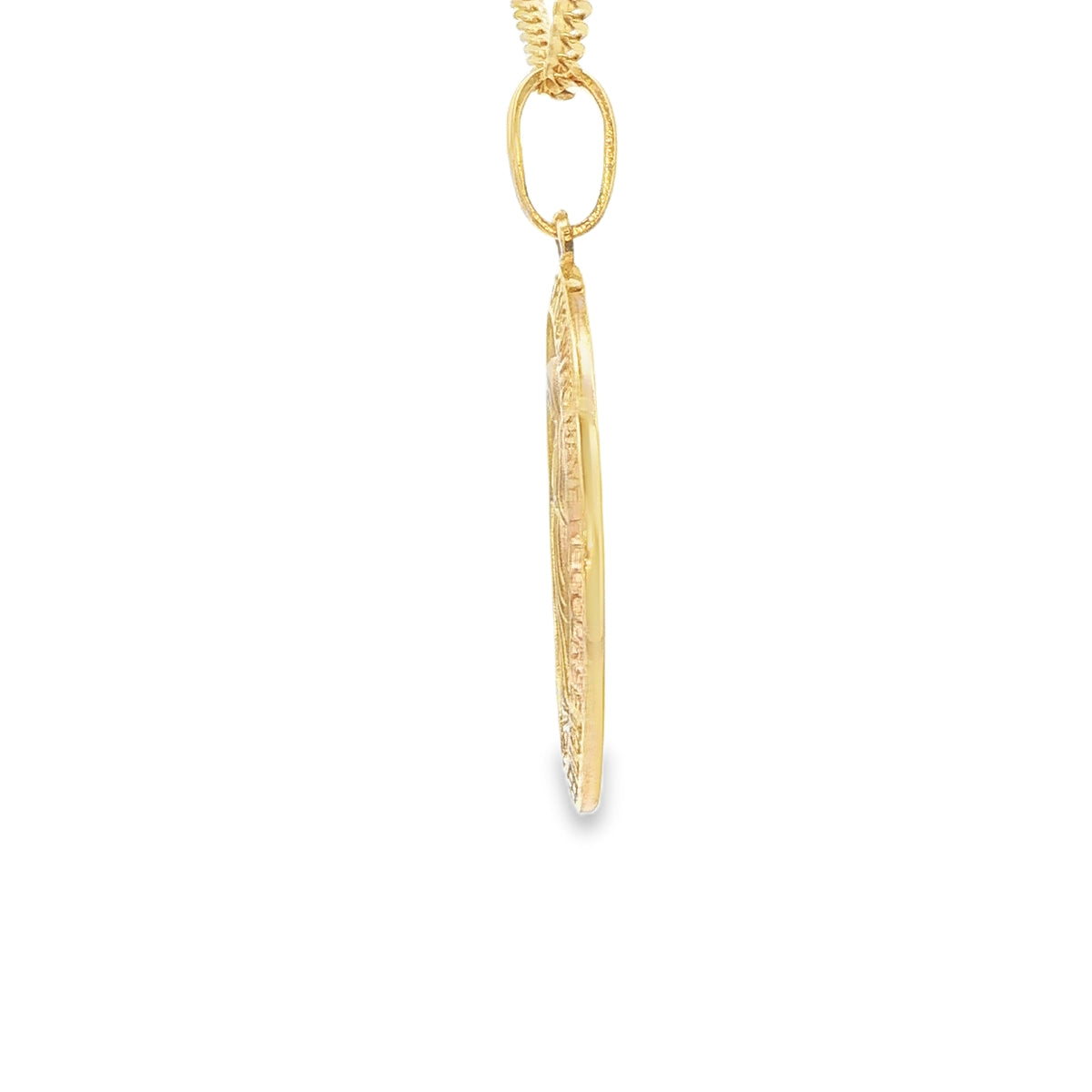 14 KARAT CHARM LENGTH 18 WEIGHT: 5.9G : VIRGEN MAR