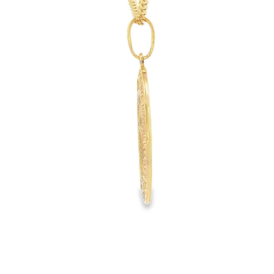 14 KARAT CHARM LENGTH 18 WEIGHT: 5.9G : VIRGEN MAR