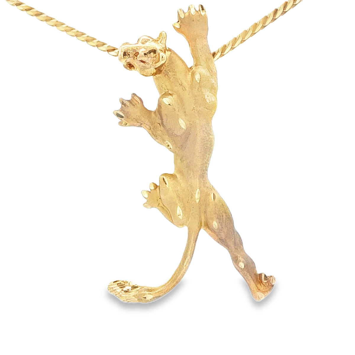 14K  PENDENTPANTHER 8.0G