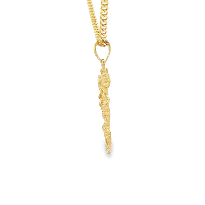 PENDANT 14K Dragon 3.0g 3D