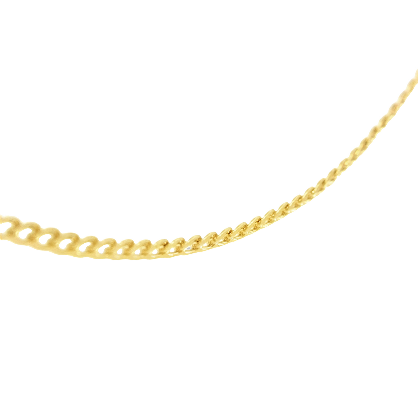 14K Cuban Italian Curb Chain