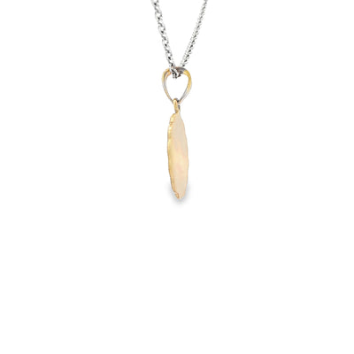 14K PENDENT BAPTISM MEDAL