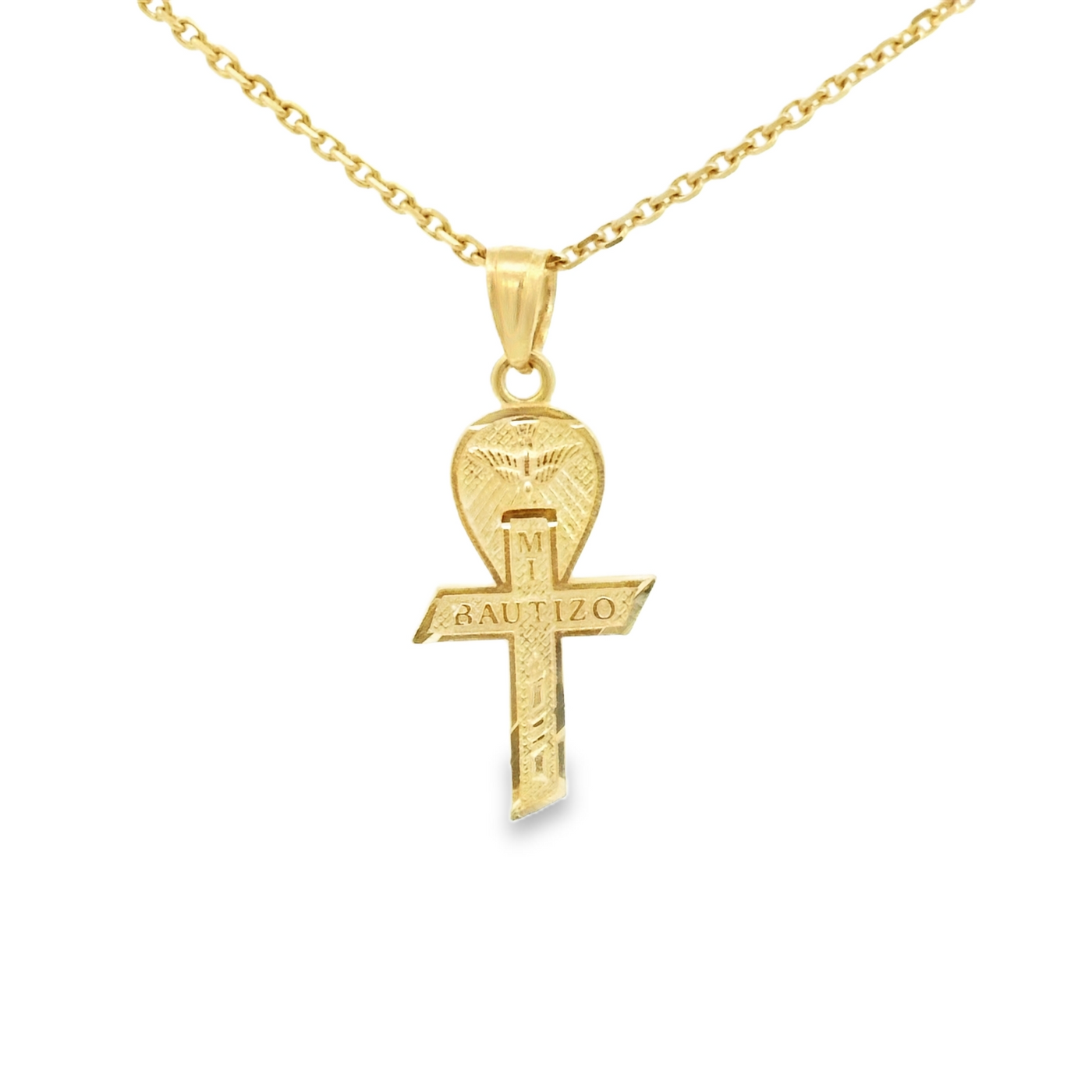 14KP Bautizo Cross Espiritu Santo