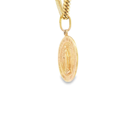 PENDANT 14K 3.0G MILAGROSA MIRACULOUS MARY