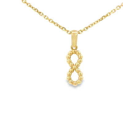 PENDENT14KP INFNITI BEAD STYLE