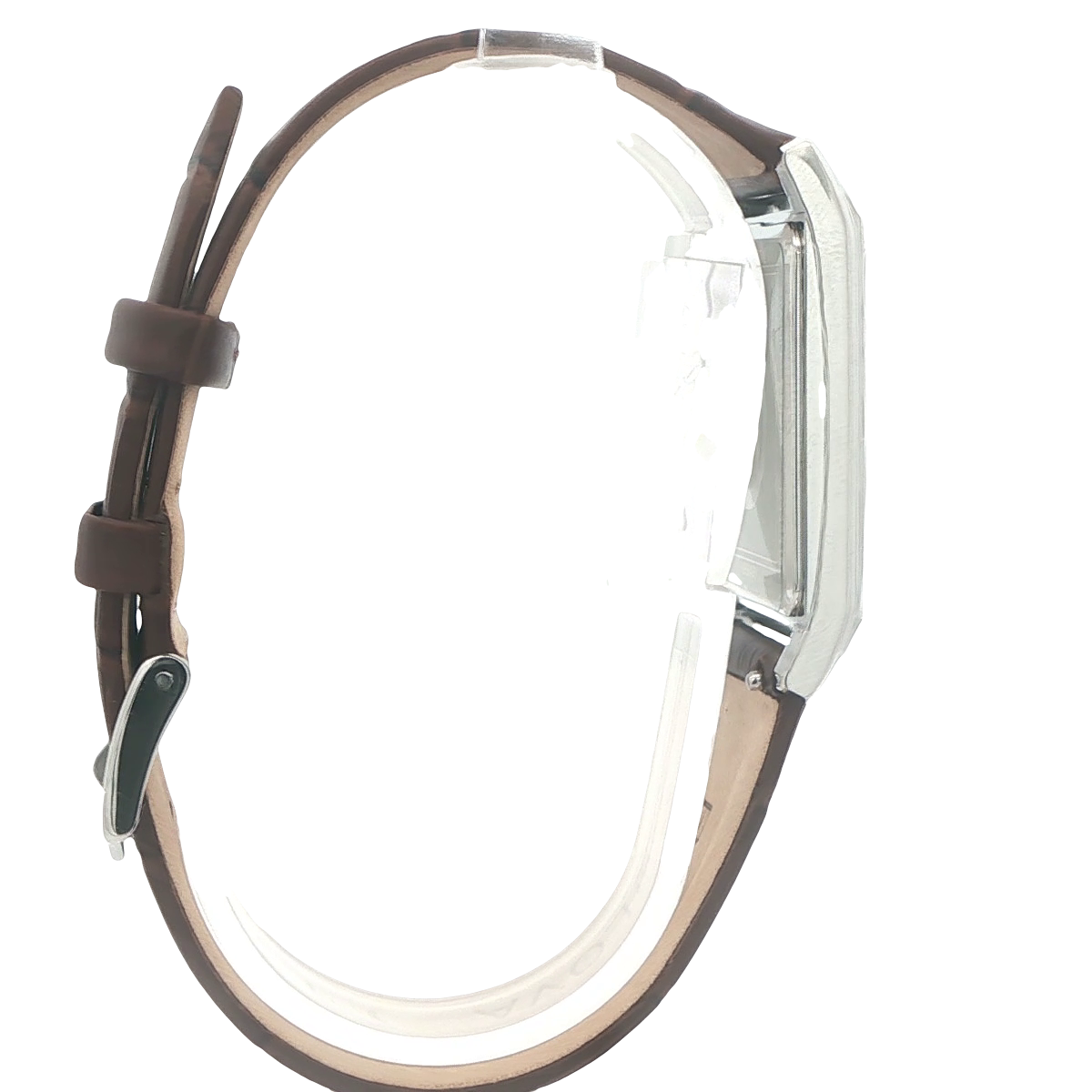 TWO-TONE : SILVER RECTANGLE SLIM MOVEMET BULOVA