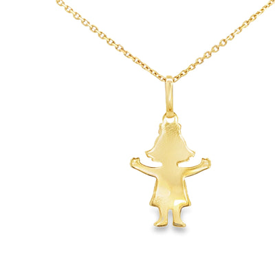 PENDANT 14KP PENDANT GIRL